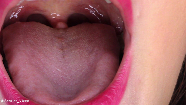 Scarlet Vixen: Uvula Flexing 및 진동