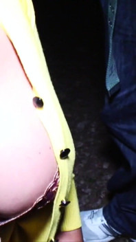 Une jolie MILF dévergondée descend vers le point de dogging coquin et a de la chance avec deux étalons à grosse bite