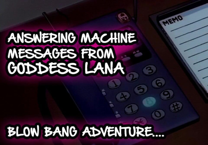 Campsissyboi: AUDIO ONLY - Answering machine Messages 2 blow bang adventure