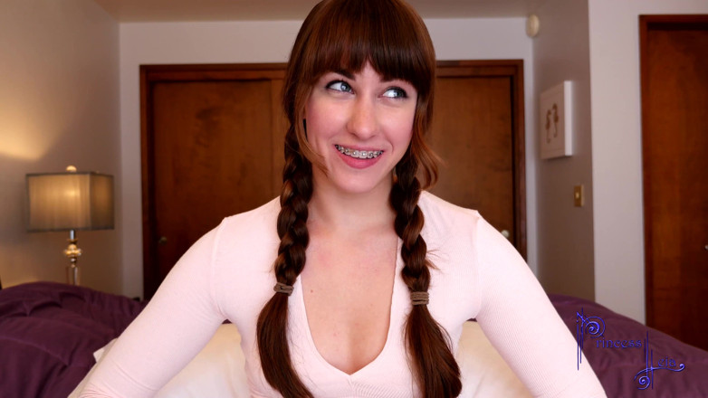 Princess Leia: Webcam fun with stepdad