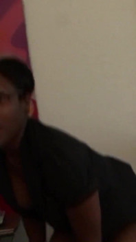 Annita sucking dick to keep her job