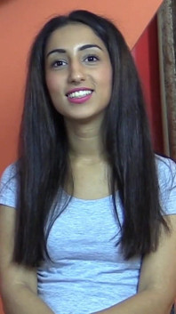 Interview 01 - Model Aileen, 19, at the Porn Casting