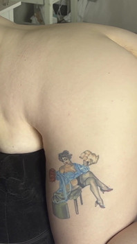 Real Chubby Tattooed UK Wife Exposes Pussy Bum Ass Sexy Real Body