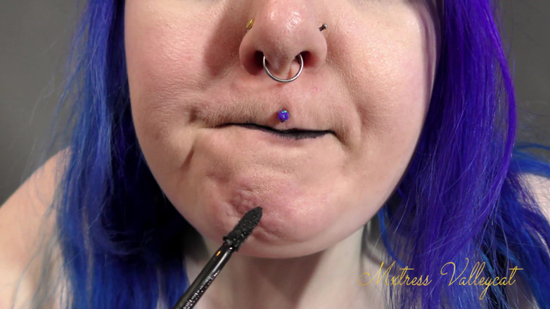 Mxtress Valleycat: Fetish lipstik hitam