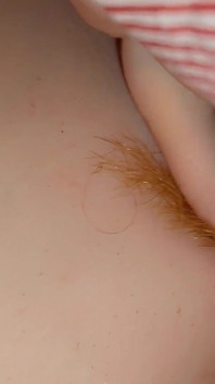 Secret Pleasure Petite Pussy Under Blanket.