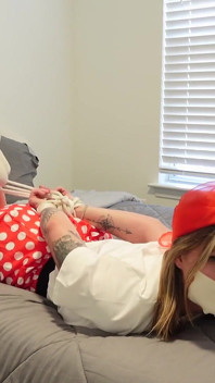 Peyton’s Sultry 's 50s Bondage Captivity 4K POV retenue bliss vous attend !