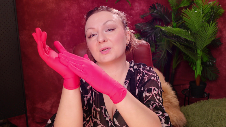 Arya Grander: 医療用手袋をしたASMR:私はあなたの上司です。アリア・グランダー。