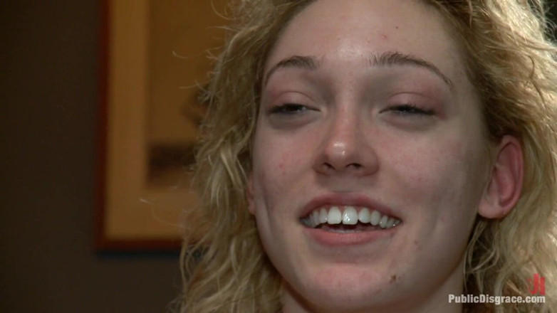 Public Disgrace by Kink: Gorgeous 20 Year Old Blonde Fucked and Degraded