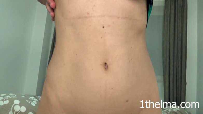 1THELMA: Tight,wet and horny. Solo female orgasm masturbate