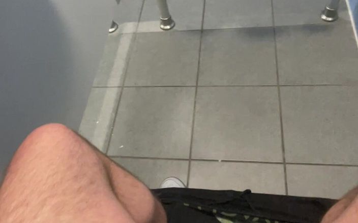 LikeToSuck: First Cum in the Public Toilet