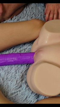 Lesbian Step Sis Doll Huge Double Dildo Fisting Foot Feet Real Squirting MILF