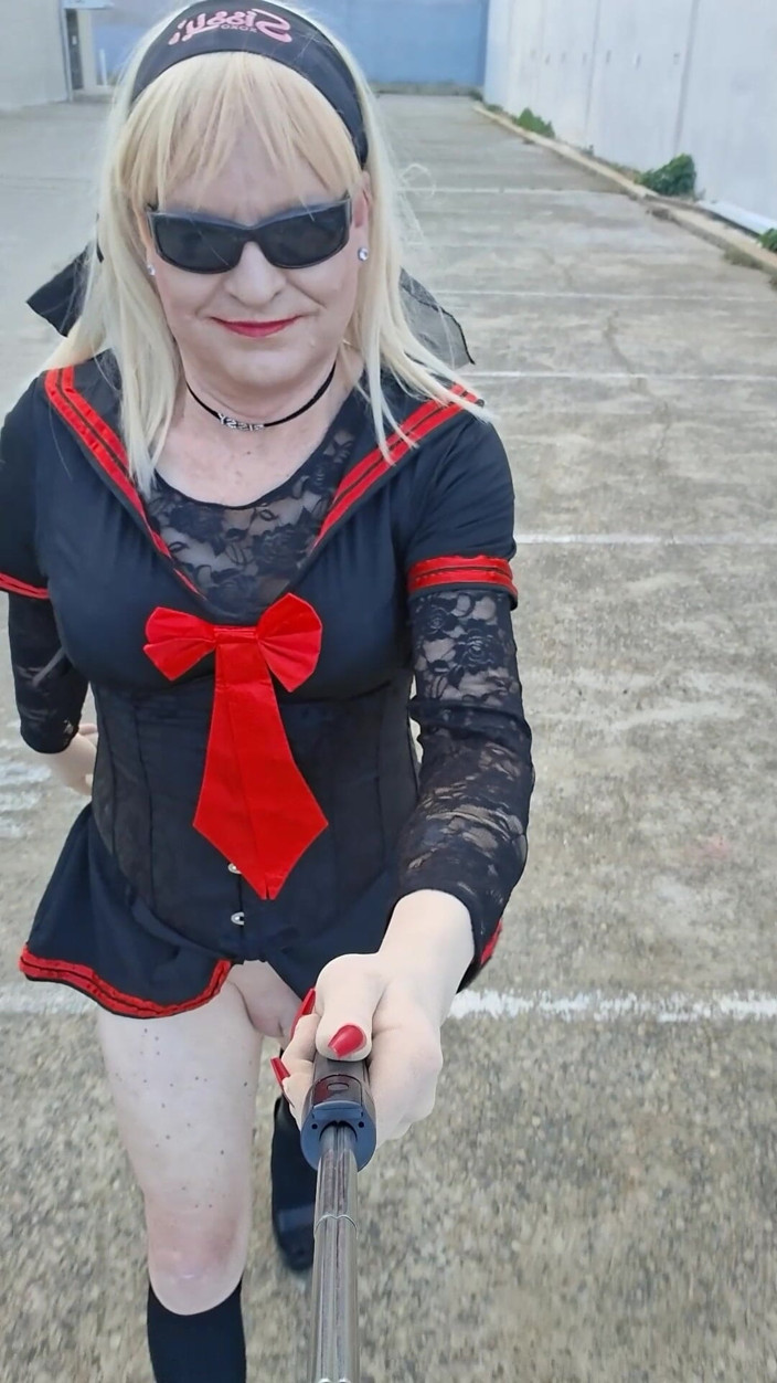 Sissymandy24: Sissymandy Red Sailor Dress