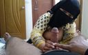 Aria Mia: Indian MILF Stepmom Helps Stepson Cum