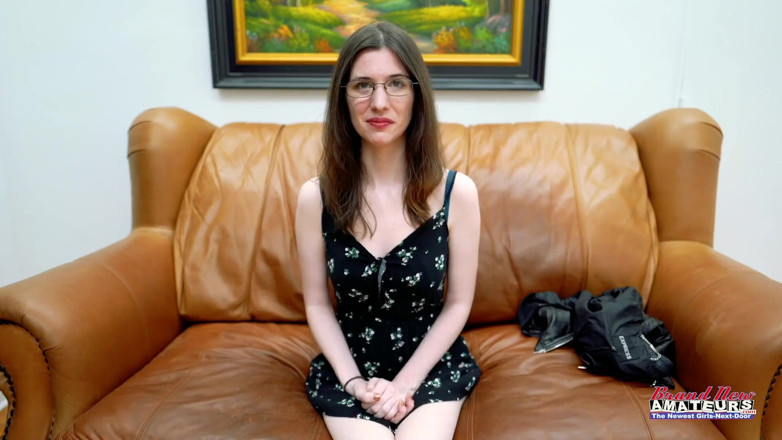 Brand New Amateurs: Part 1 of 2 submissive freaky MILF gets undressed for the camera...
