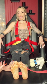 Bondage Tickle Interrogation: Mars Solo and Harmony