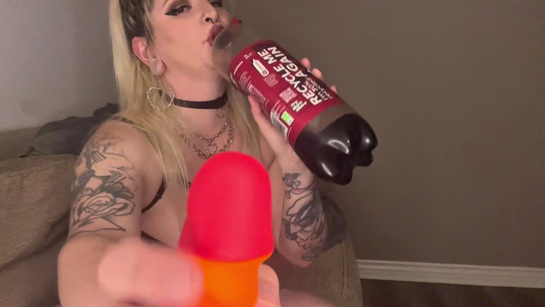 EeveeXo: Burping JOI and POV Hand Job