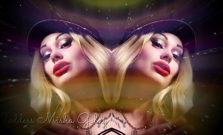Goddess Misha Goldy: Foot and toes obsession make you eat your sperm!