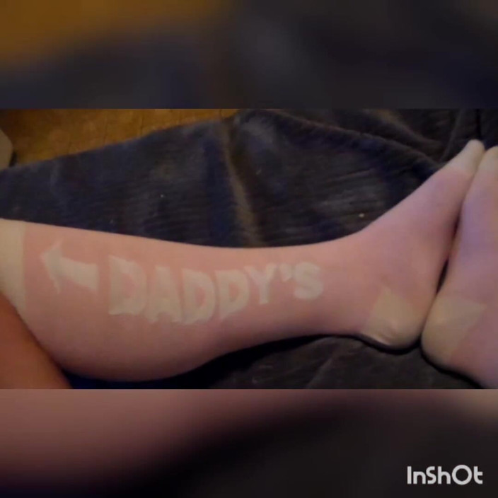 Juicy Julie Cummins: Stepdaddy loves my socks