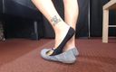 TLC 1992: Ballet flats liner socks shoeplay