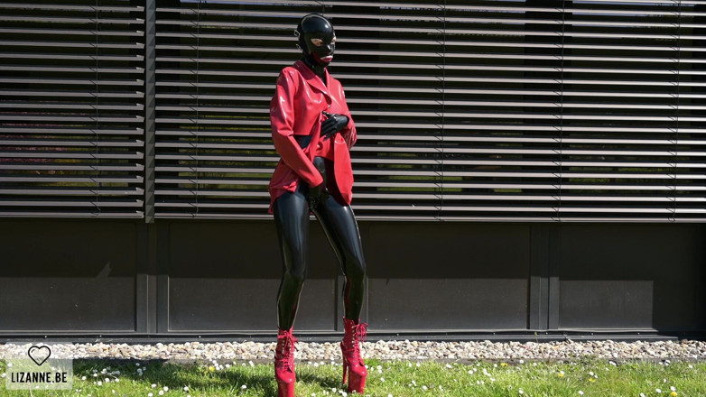 Lizanne: Red Latex Springtime