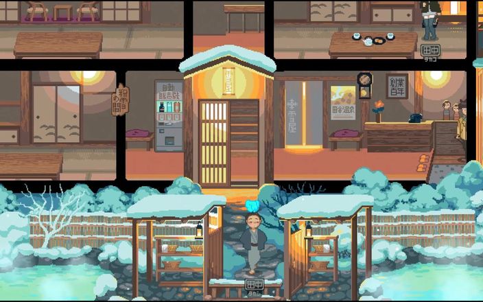 Cumming Gaming: Yukiya Hot Spring воды увядливости хентай игра эпизод 5 Onsen секс-оргия с многократным кримпаем!