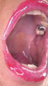 Mouth fetish video with Valentina Sierra
