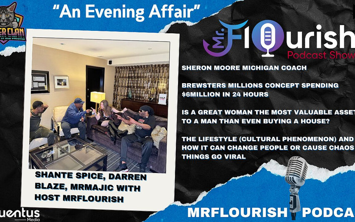 Mr Flourish Live: Mrflourish podcast "una aventura nocturna en Dallas" edición 2025 de dic
