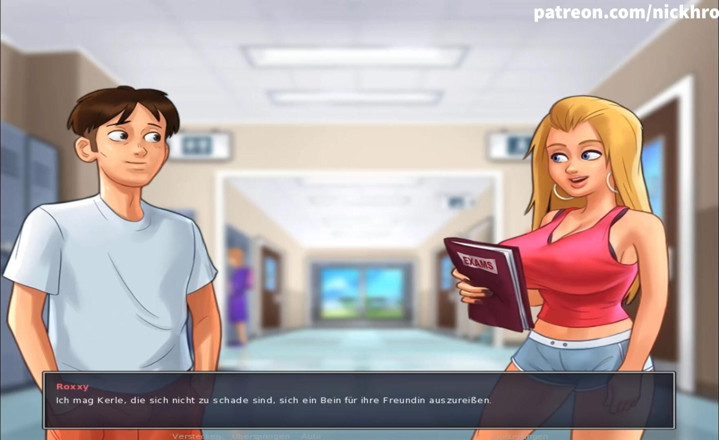 Cartoon Universal: German cartoon part 96 - Masturbate pussy strange blonde in college
