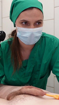 Medfet Catheter Play, Handjob and Imposed Orgasm with Vibrator