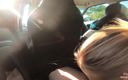 YSP Studio: Risky Car Blowjob During Taxi Ride