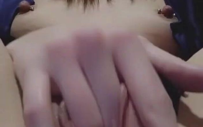 Elena Eve X: Bratty Goth Fingering Her Pussy Until Creamy Ending
