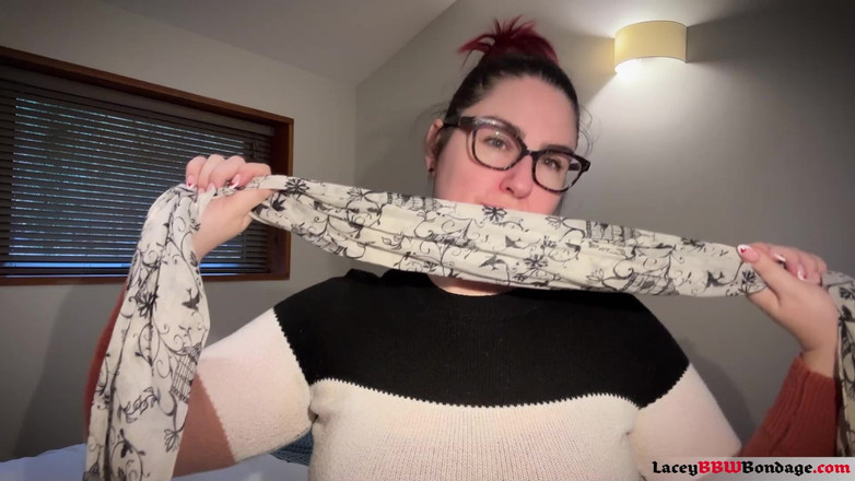 Lacey BBW Bondage: Lacey - Self Gag