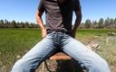 Lapetus: Pissing My Jeans and Jerking off While Camping