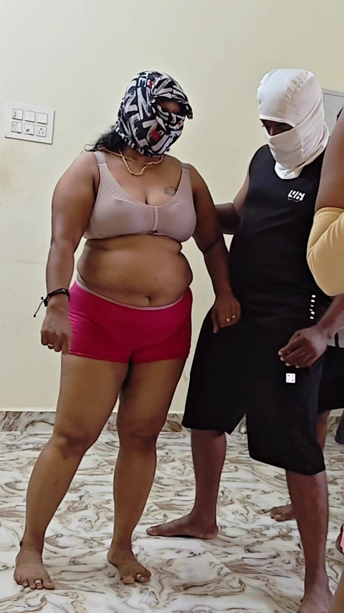 Thesana: Boxing Coach and Student Fucks Stepmother and Stepdaughter