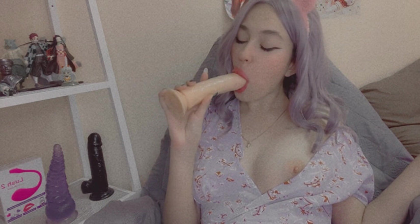Bambietta Valentain: 2022-02-20 dildo