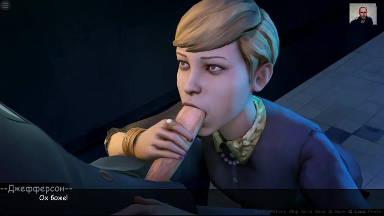 3DXXXTEEN2 Cartoon: Girl swallows sperm after blowjob and handjob in the toilet - 3D...