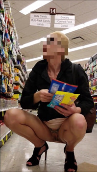 Drugstore MILF Slut