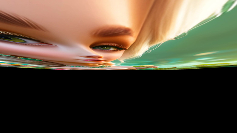 LustRender: 커스터드 애플을 가진 거유 누드 엘프 소녀