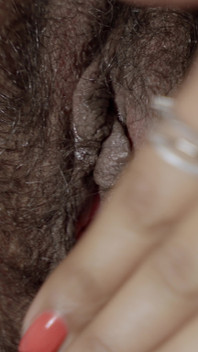 Extreme Closeup Hairy Pussy