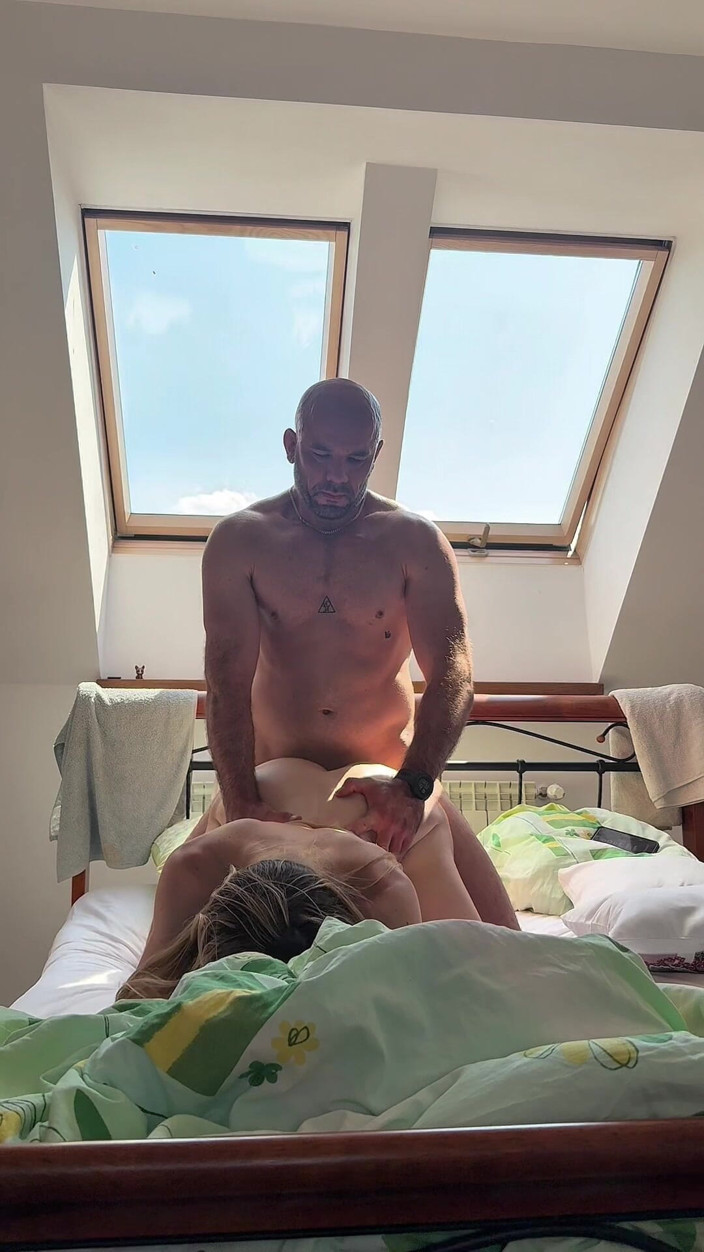 SalomeMassimo: Verdammt hart auf dem Dachboden. Urlaubsabenteuer