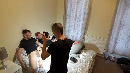 Gaybareback: Webcam, dreier-sex-trio ohne gummi
