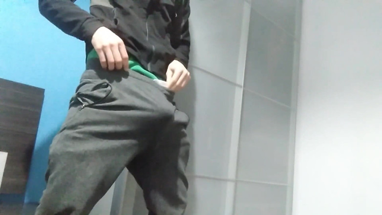Elvissc: I Show You My Hard Banana Inside My Pants and...