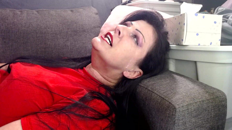 Abby Anna: Laying Down so Tired Yawn Time