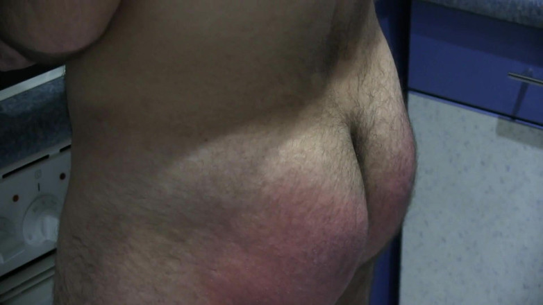 Femdom Austria: Beating him with wooden spoon to cook better