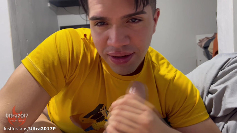 Ultra2017P: Sucking Fat White Cock Until Cums in My Mouth