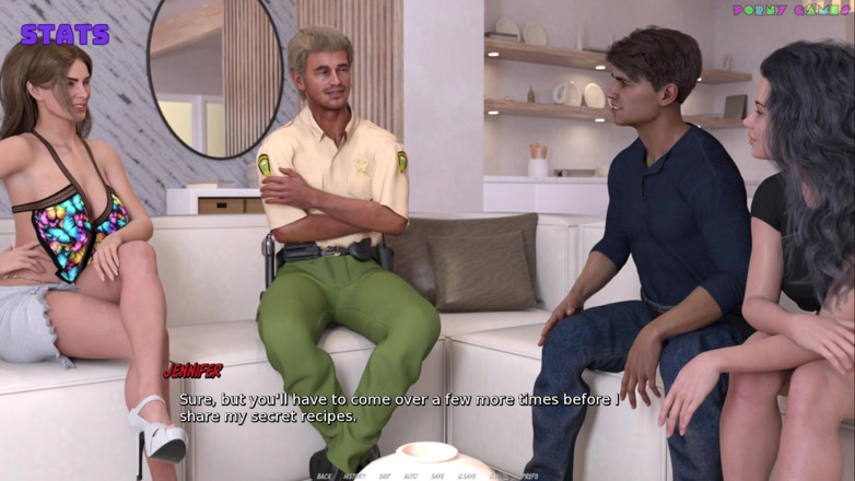 Porny Games: Harmony Haven by Respirit - Realizing That Stepmom Is Hot, Wife...