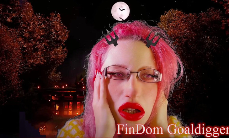 FinDom Goaldigger: Halloween decoration transformation