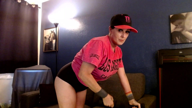 Abby Anna: 3lbs Dumbbell Work Out