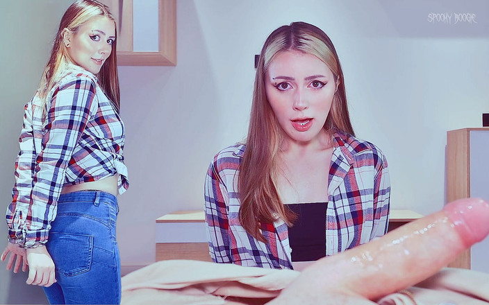 Spooky Boogie: Seksowna drobna laska została przyłapana na przestępstwie, otrzymała karę analną...