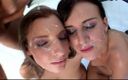 MCG Empire: Två tjejer älskar sperma i ansiktet